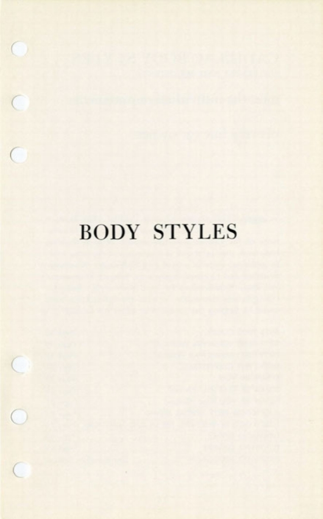 1960 Cadillac Salesmans Data Book Page 77